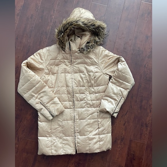 New York & Company Jackets & Blazers - Puffer Jacker - Gold